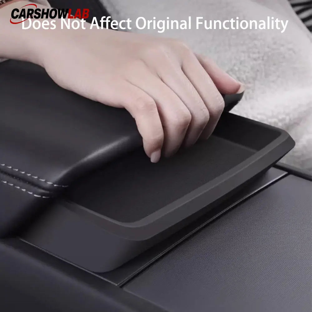 Silicone Center Console Tray for 2024 Tesla Model 3 Highland Accessories - Tesla Interior Accessories > Center Console