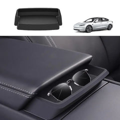 Silicone Center Console Tray for 2024 Tesla Model 3 Highland Accessories - Tesla Interior Accessories > Center Console