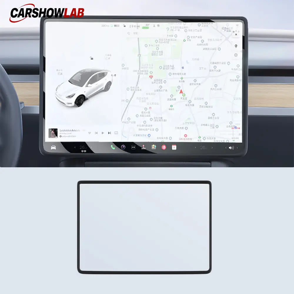 Silicone Center Screen Guard for Tesla Model 3 Highland 2025 | Anti-Scratch - Tesla Interior Accessories > Dashboard >
