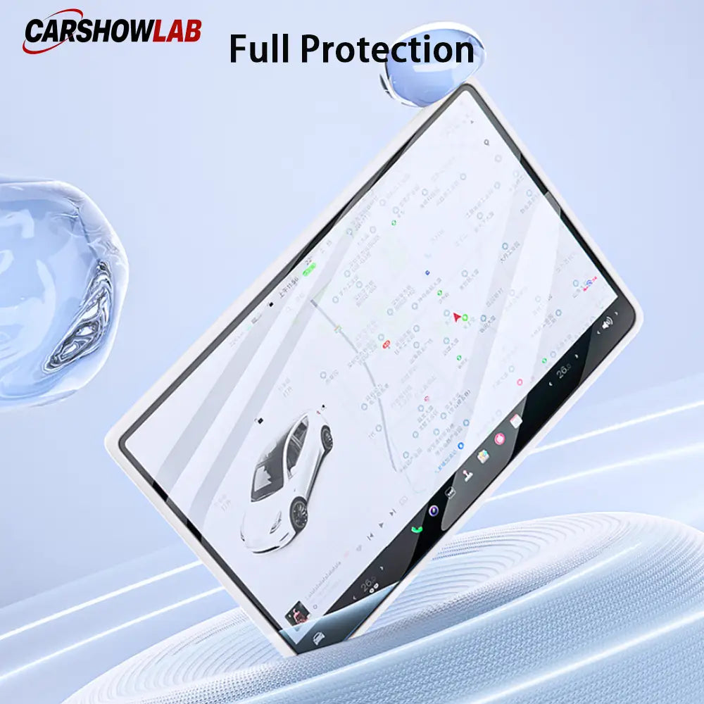 Silicone Central Screen Frame for Tesla Model 3 Highland 2024+ | Edge Protector - Tesla Interior Accessories >