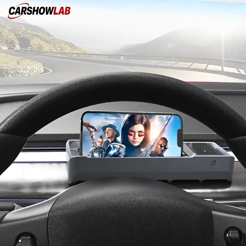 Silicone Dashboard Tray for Tesla Model 3 & Model Y - Non-Slip Storage Box - Model 3/Y (2017-2023) - Tesla Interior