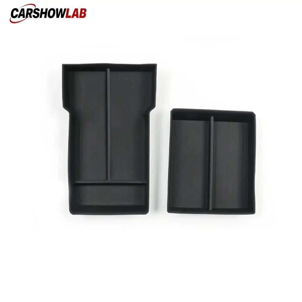 Silicone Lower Armrest Storage Box for Tesla Model 3 Highland 2024+ - Tesla Interior Accessories > Center Console >