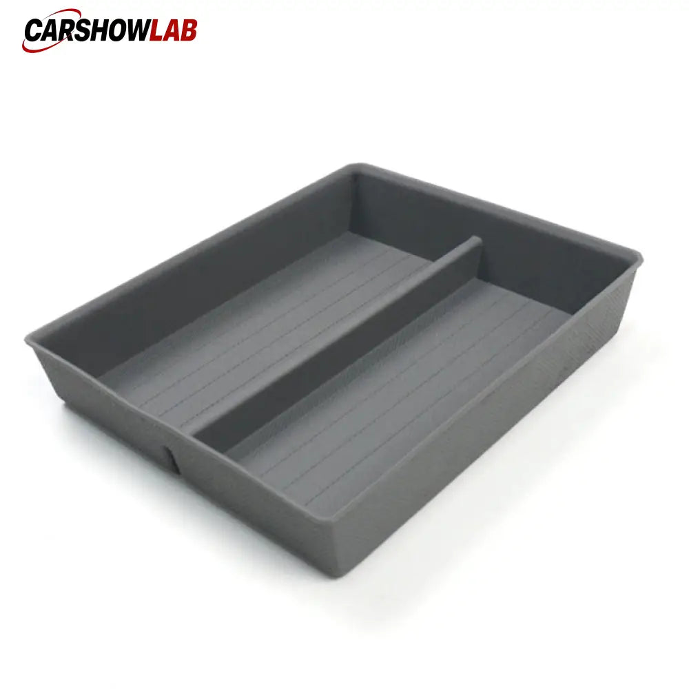 Silicone Lower Armrest Storage Box for Tesla Model 3 Highland 2024+ - Tesla Interior Accessories > Center Console >