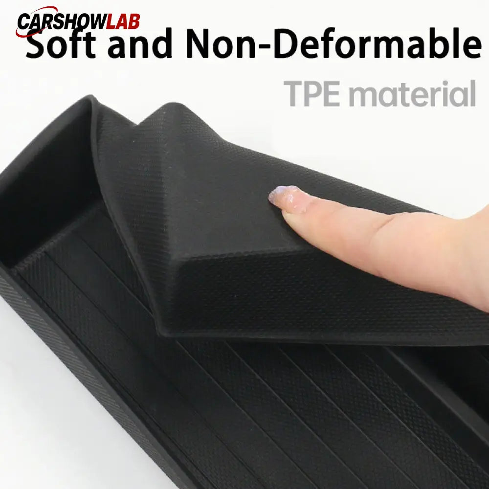 Silicone Lower Armrest Storage Box for Tesla Model 3 Highland 2024+ - Tesla Interior Accessories > Center Console >