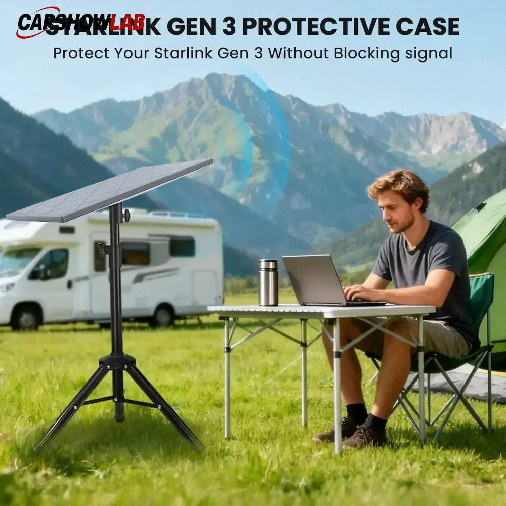 Silicone Protector for Starlink Gen 3 - Signal-Safe Weather Guard Cover - Tesla Exterior Accessories > Starlink