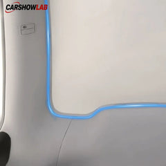Split Glass Roof Sunshade for Tesla Model Y Juniper 2025+ | No-Sag UV Shield - Tesla Interior Accessories > Sunroof >