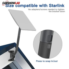Starlink Gen 2 Mount - Adjustable Roof & Wall Bracket for Satellite Dish - Tesla Exterior Accessories > Starlink