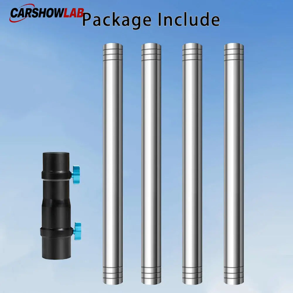 Starlink Gen 2 Mount for RV - 7FT Ground Pole Kit & Aluminum Adapter - Tesla Exterior Accessories > Starlink