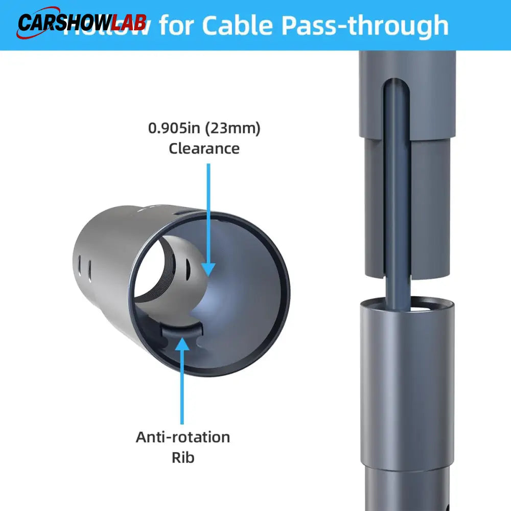 Starlink Gen 2 Pipe Mount Adapter - Aluminum J-Pole Bracket for V2 Satellite - Tesla Exterior Accessories > Starlink