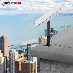 Starlink Gen 2 Wall & Roof Mount - Weatherproof Steel Bracket for Rectangular Dish - Tesla Exterior Accessories >