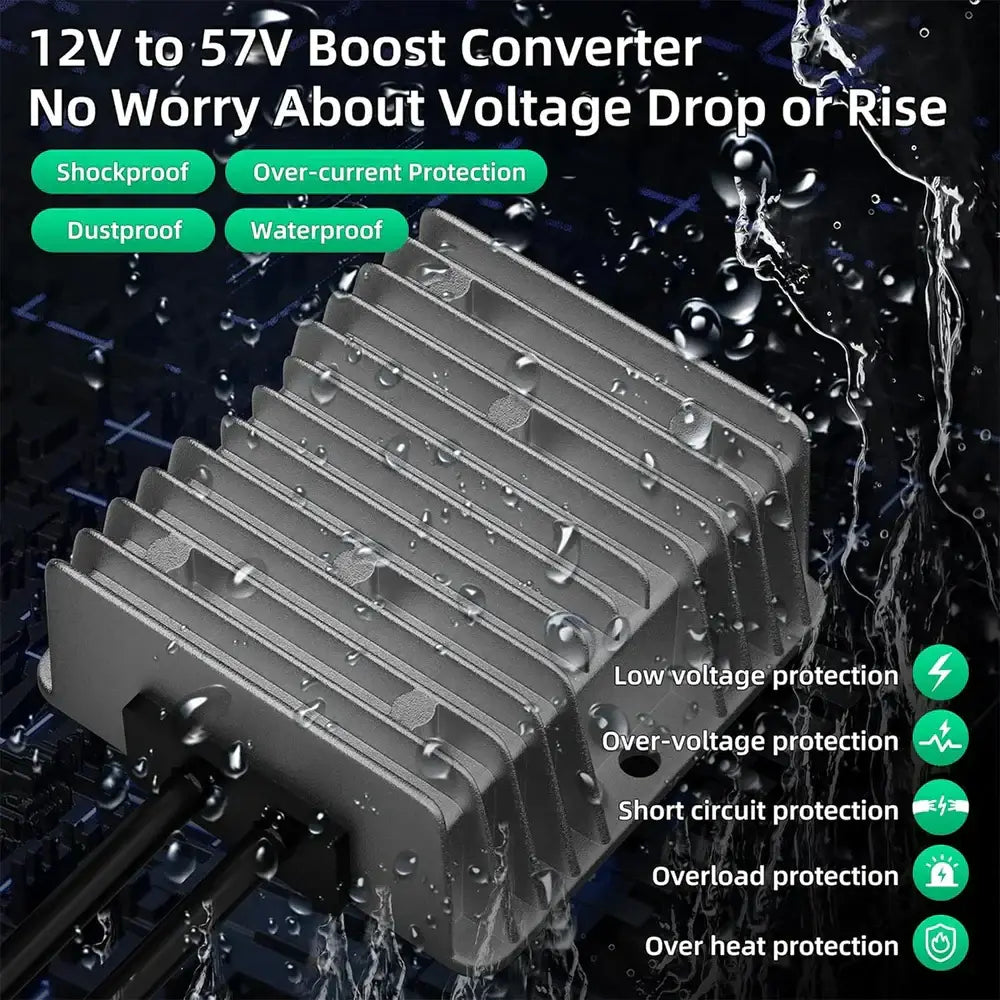 Starlink Gen 3 12V/24V to 57V Power Supply - DC Converter for Off-Grid & RV - Tesla Exterior Accessories > Starlink