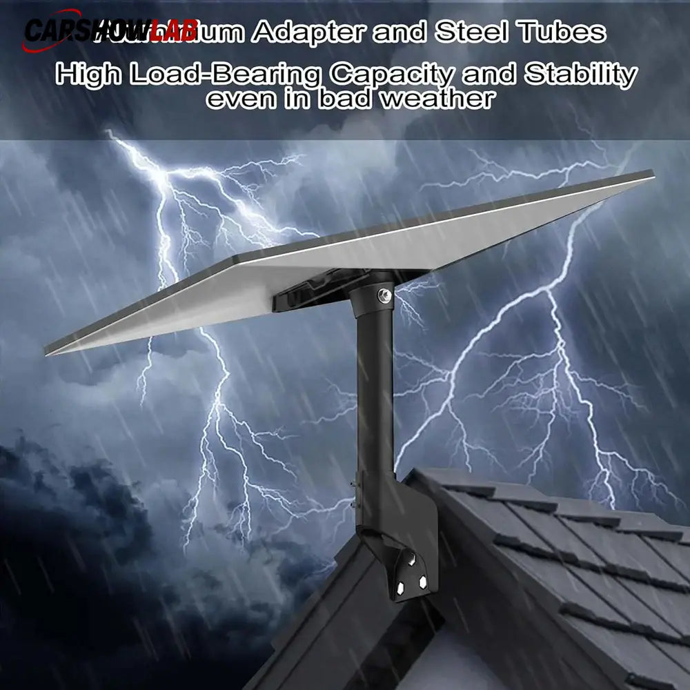 Starlink Gen 3 Adjustable Mount - Weatherproof Wall & Roof Bracket Kit - Tesla Exterior Accessories > Starlink