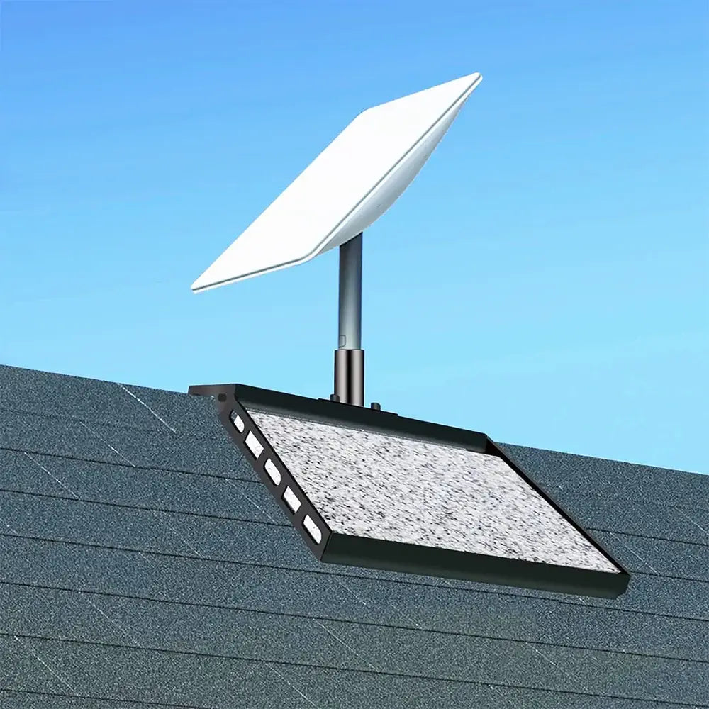Starlink Gen 3 Adjustable Roof Mount - Heavy Duty No-Drill Ridge Bracket - Tesla Exterior Accessories > Starlink