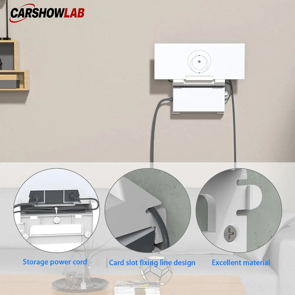 Starlink Gen 3 Router Wall Mount - Integrated Power Supply Bracket for UTR-32 - Tesla Interior Accessories > Starlink