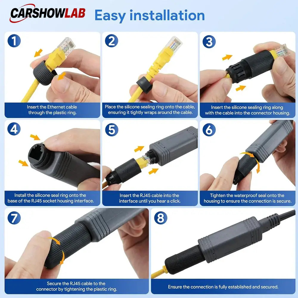 Starlink Mini 150W Gigabit PoE Injector - 12V/24V DC to 48V Power Adapter - Tesla Exterior Accessories > Starlink