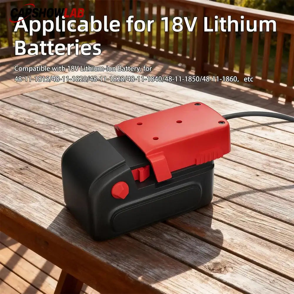 Starlink Mini Power Adapter for Milwaukee M18 Batteries | Waterproof DC - Tesla Interior Accessories > Starlink