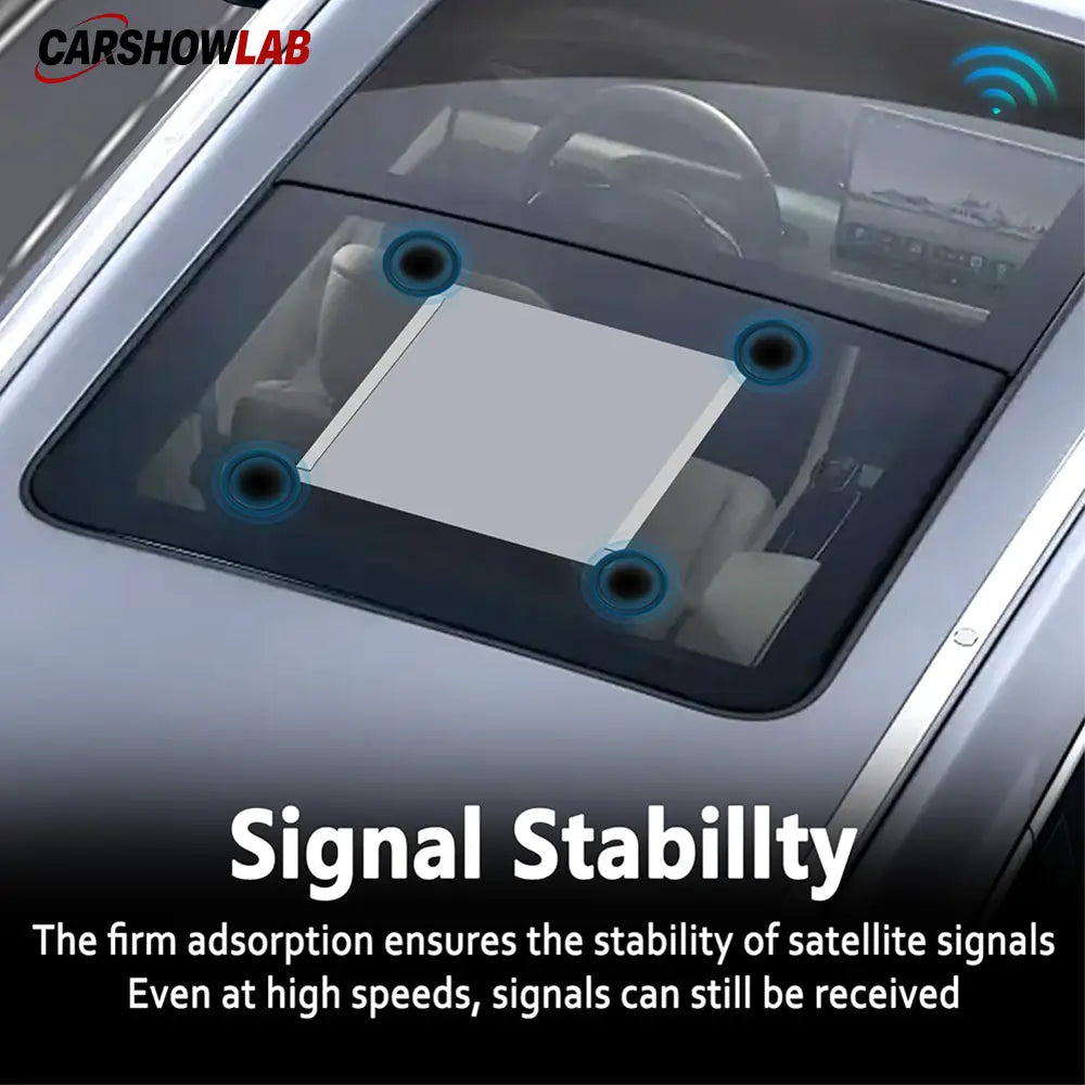 Starlink Mini Vehicle Mount | Heavy Duty Magnetic Roof & Window Suction Base - Tesla Interior Accessories > Starlink