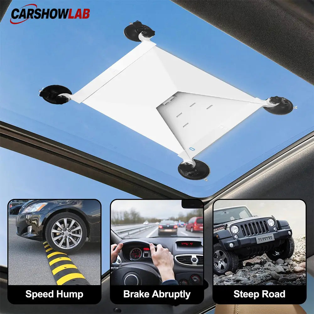 Starlink Mini Vehicle Mount | Heavy Duty Magnetic Roof & Window Suction Base - Tesla Interior Accessories > Starlink