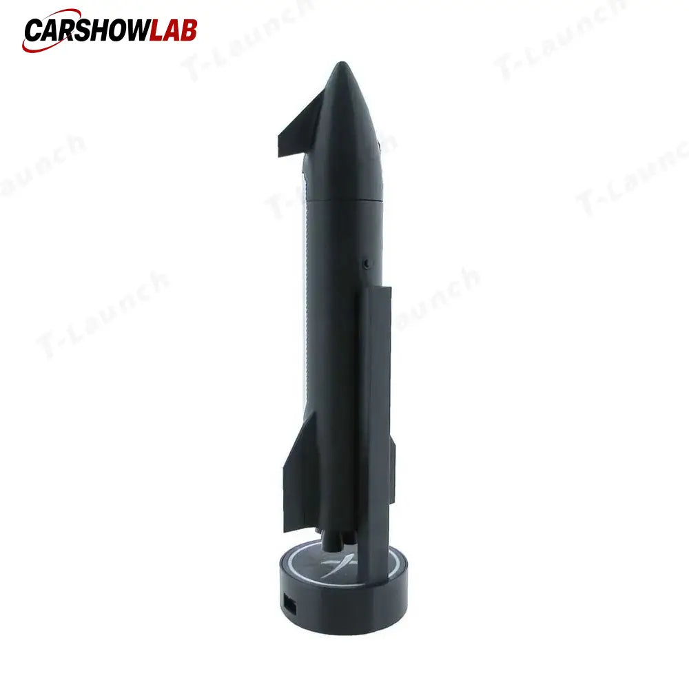 Starship Rocket Humidifier - LED Flame Mist SpaceX Decor & Gift 1:200 Scale - Tesla Interior Accessories > Rocket Model