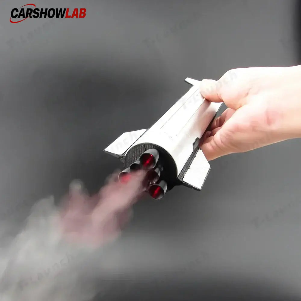 Starship Rocket Humidifier - LED Flame Mist SpaceX Decor & Gift 1:200 Scale - Tesla Interior Accessories > Rocket Model