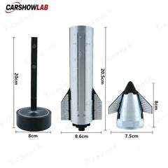 Starship Rocket Humidifier - LED Flame Mist SpaceX Decor & Gift 1:200 Scale - Tesla Interior Accessories > Rocket Model