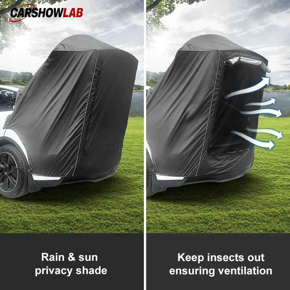 SUV Trunk Tent for Tesla Model Y | Waterproof Outdoor Camping Awning & Sunshade - Tesla Exterior Accessories > Camping