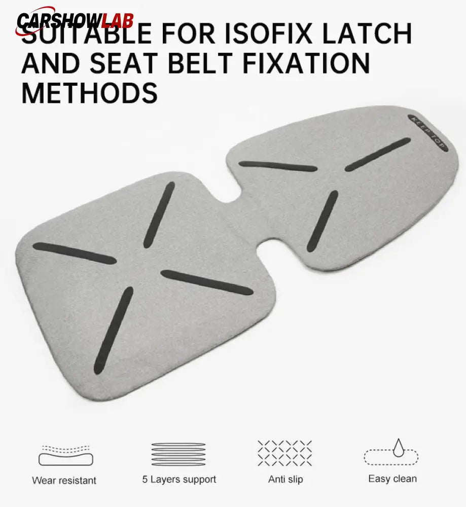 Tesla Car Seat Protector - Anti-Slip Child Safety Seat Pad for Model 3 Y S X - Tesla Interior Accessories > Seat >