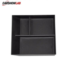 Tesla Cybertruck Center Console Organizer - Lower Armrest Storage Box ABS - Tesla Interior Accessories > Center Console