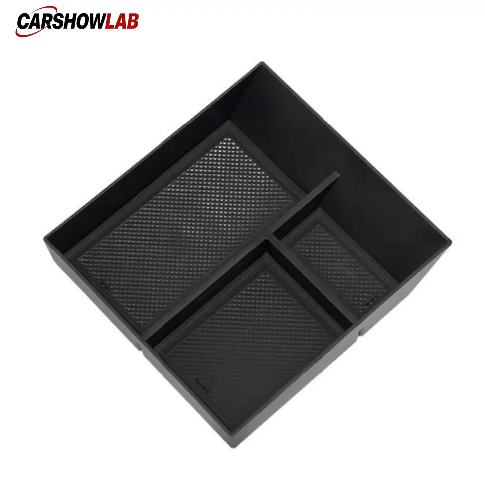 Tesla Cybertruck Center Console Organizer - Lower Armrest Storage Box ABS - Tesla Interior Accessories > Center Console