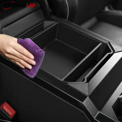 Tesla Cybertruck Center Console Storage Tray - Premium TPE Organizer Box - Tesla Interior Accessories > Center Console