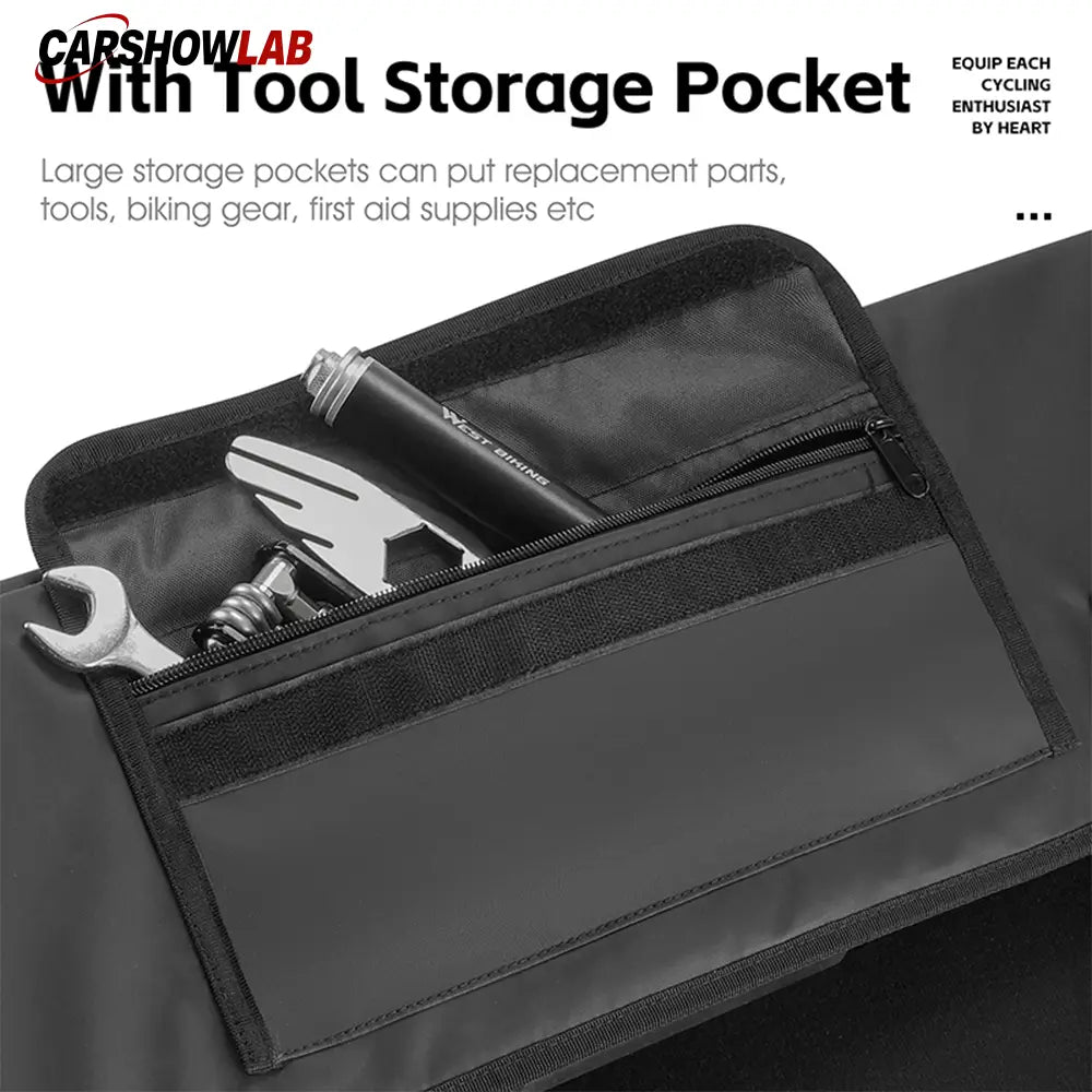 Tesla Cybertruck Tailgate Shield - Heavy Duty Bike Pad & Tool Storage - Hold 5 Bikes - Tesla Interior Accessories >
