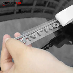 Tesla Dual Motor Rear Trunk Emblem - Premium Replacement Decal for Model 3 Y S X - Tesla Exterior Accessories >