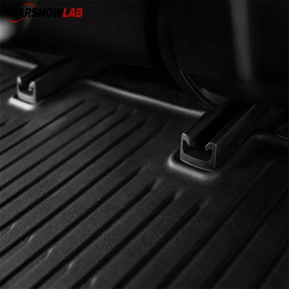 Tesla Model 3 Floor Mats 2021-2023 | Custom Fit All-Weather TPE Interior Set - Tesla Interior Accessories > Frunk Trunk