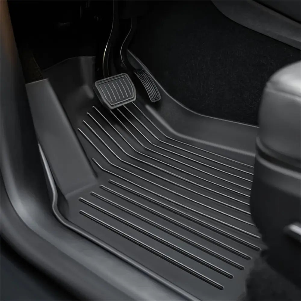 Tesla Model 3 Floor Mats 2021-2023 | Custom Fit All-Weather TPE Interior Set - Tesla Interior Accessories > Frunk Trunk