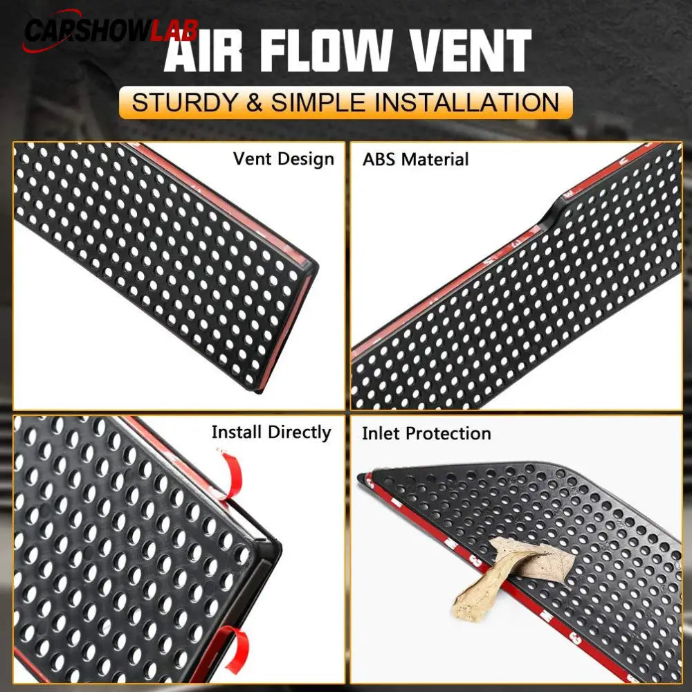 Tesla Model 3 Front Trunk Air Inlet Protector - Anti-Clog Intake Cover 21-23 - Tesla Interior Accessories > Frunk Trunk