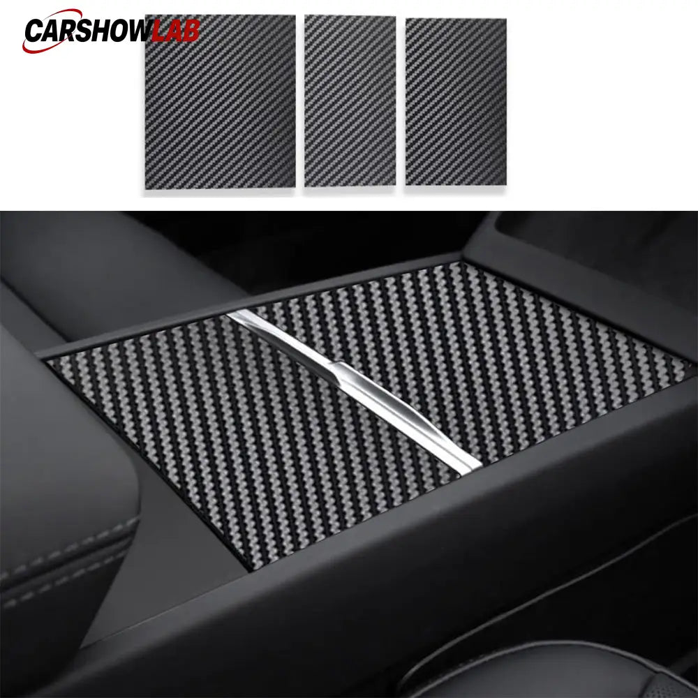 Tesla Model 3 Highland 2024+ Center Console Cover Sticker - Interior Protection - Tesla Interior Accessories> Center