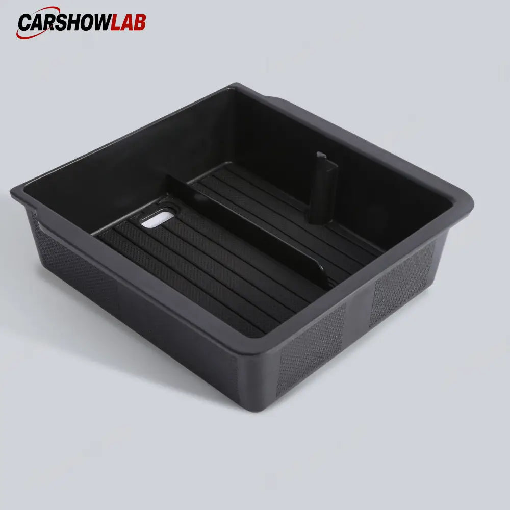 Tesla Model 3 Highland 2024+ Center Console Storage Box - Anti-Slip TPE Tray - Tesla Interior Accessories > Center