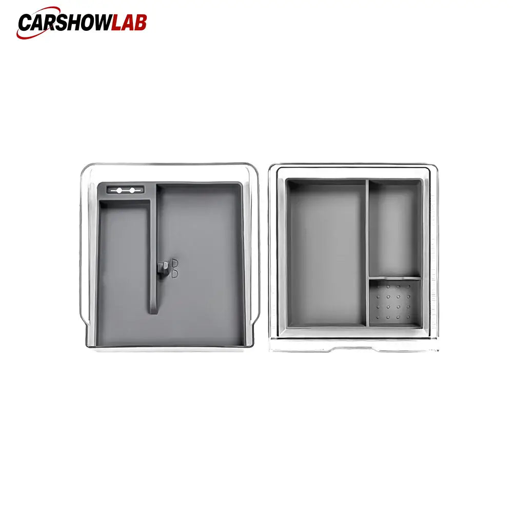 Tesla Model 3 Highland 2024 Center Console Storage Box - Matte Silicone Tray - Tesla Interior Accessories > Center