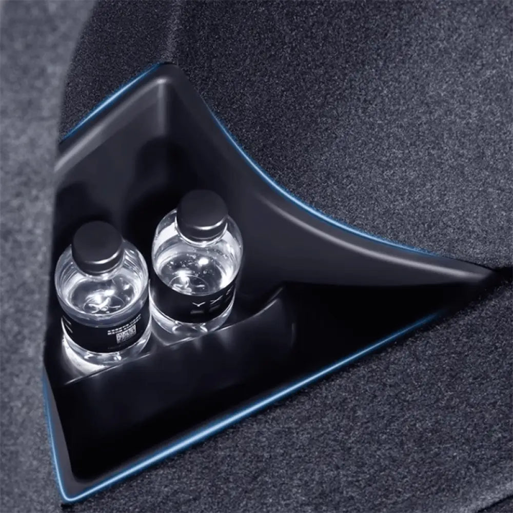 Tesla Model 3 Highland Rear Trunk Side Organizer with Lids - 2024+ (2Pcs) - Tesla Interior Accessories > Frunk Trunk >