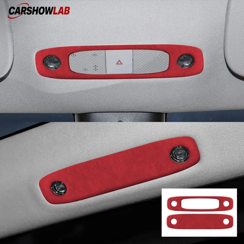 Tesla Model 3/Y Alcantara Reading Light Trim - Premium Interior Accessory - Tesla Interior Accessories > Reading Light