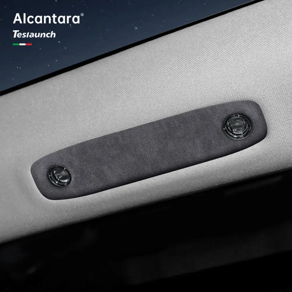 Tesla Model 3/Y Alcantara Reading Light Trim - Premium Interior Accessory - Tesla Interior Accessories > Reading Light