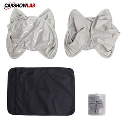 Tesla Model 3/Y Alcantara Suede Sunshade - Ice Crystal Double Insulation - Tesla Interior Accessories > Sunroof >
