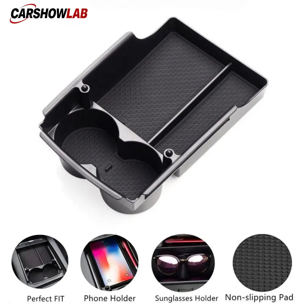 Tesla Model S & Model X Center Console Storage Box Organizer 2016-2020 - Tesla Interior Accessories > Center Console >