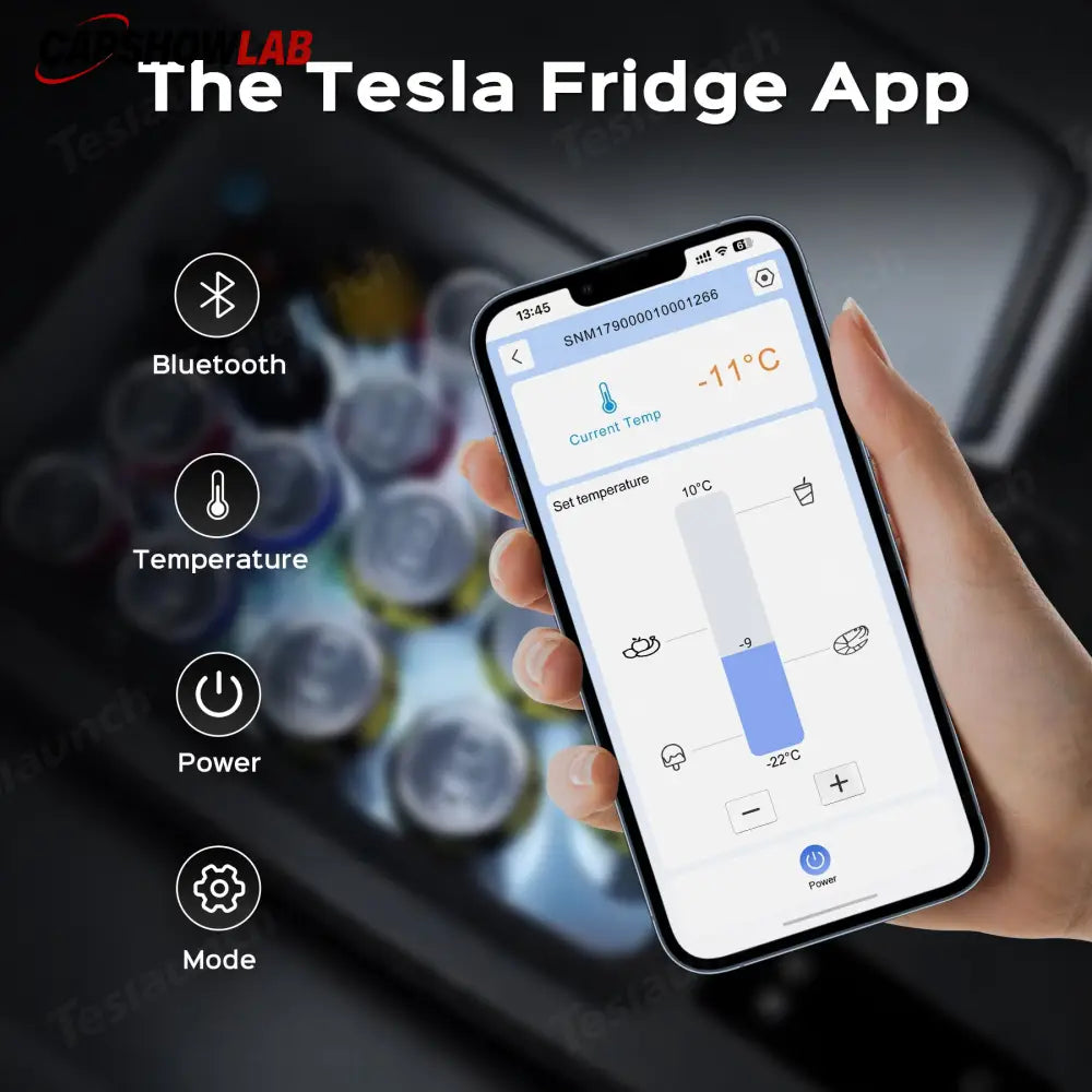 Tesla Model X Portable Trunk Freezer 40L | 12V Fridge for 6/7 Seat US Version - Tesla Interior Accessories > Frunk