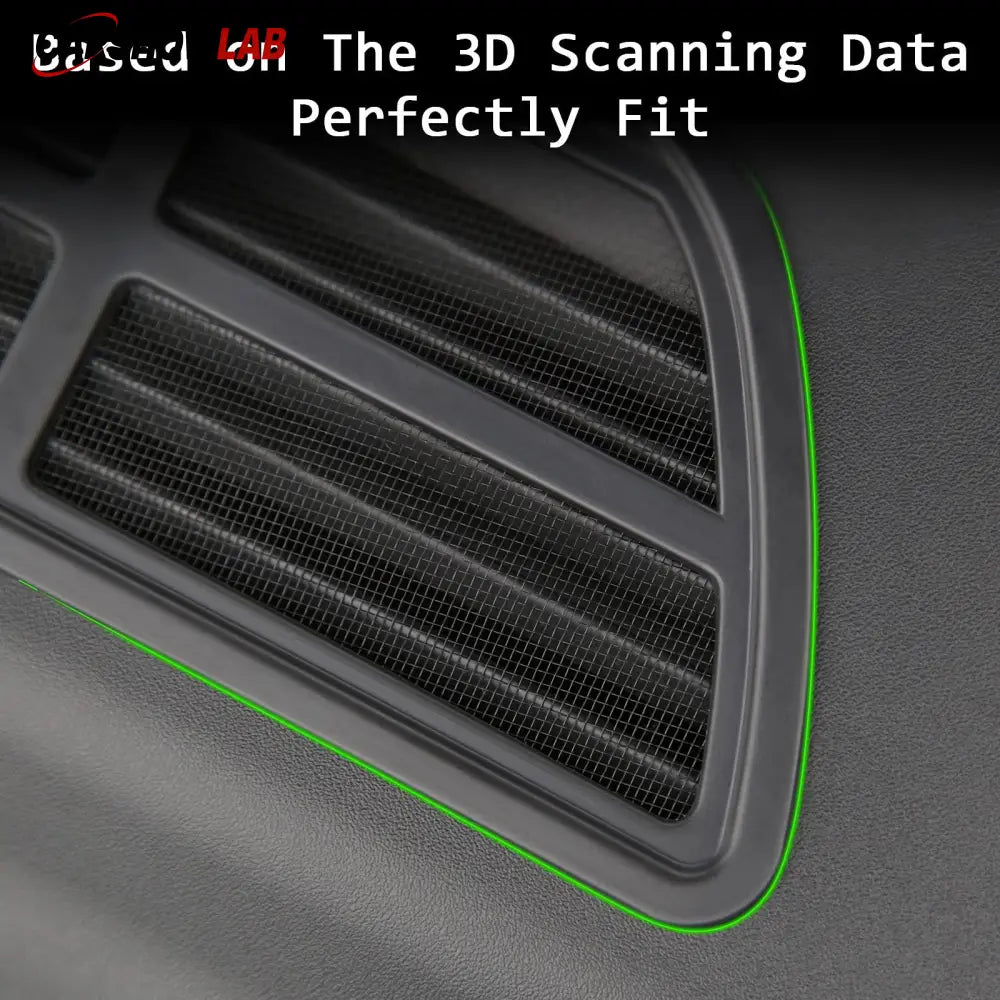 Tesla Model Y Air Inlet Protector 2021-2024 - Snap-In HVAC Intake Cover - Tesla Interior Accessories > Frunk Trunk >
