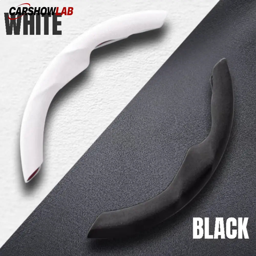 Tesla Model Y Juniper 2025 Suede Steering Wheel Wrap - Non-Slip Interior Trim - Tesla Interior Accessories > Steering