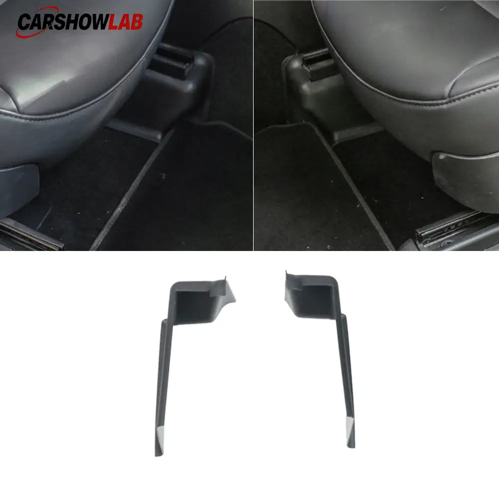 Under Seat Anti-Scratch Protector for Tesla Model Y 2020-2024 - No-Rattle ABS - Tesla Interior Accessories > Seat >