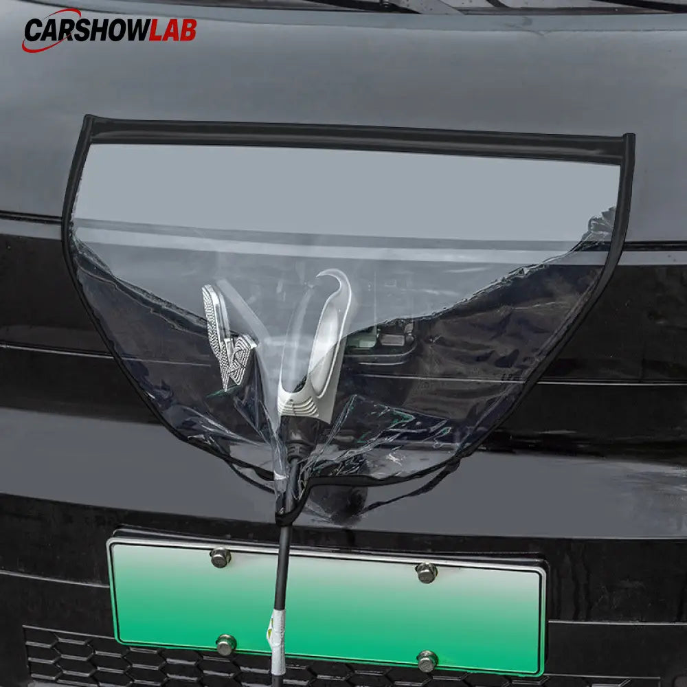 Universal EV Charging Port Rain Cover - Magnetic Waterproof PVC Protector - Tesla Exterior Accessories > Charger
