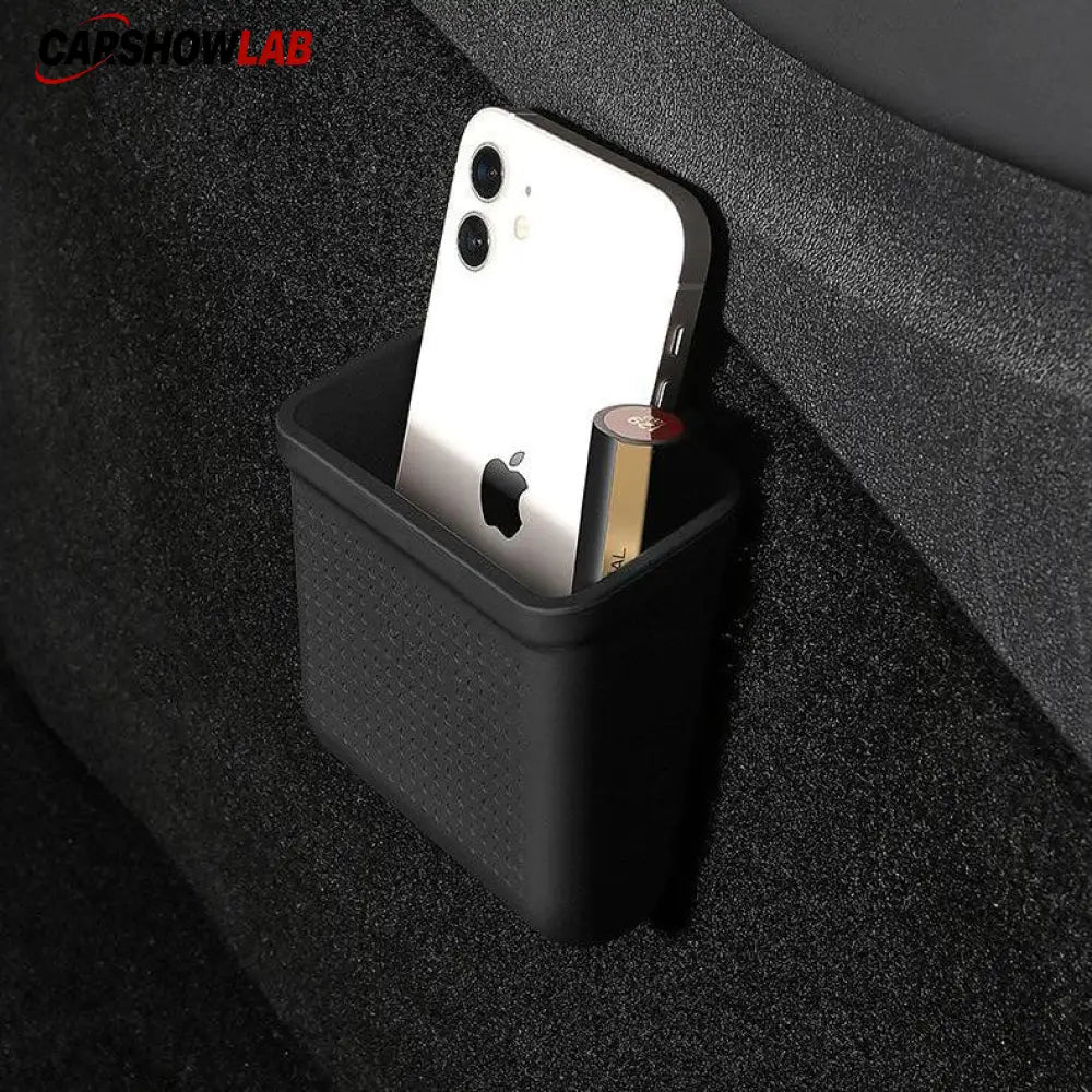 Velcro Center Console Side Pocket Organizer for Tesla Model 3 & Model Y - Tesla Interior Accessories > Center Console >
