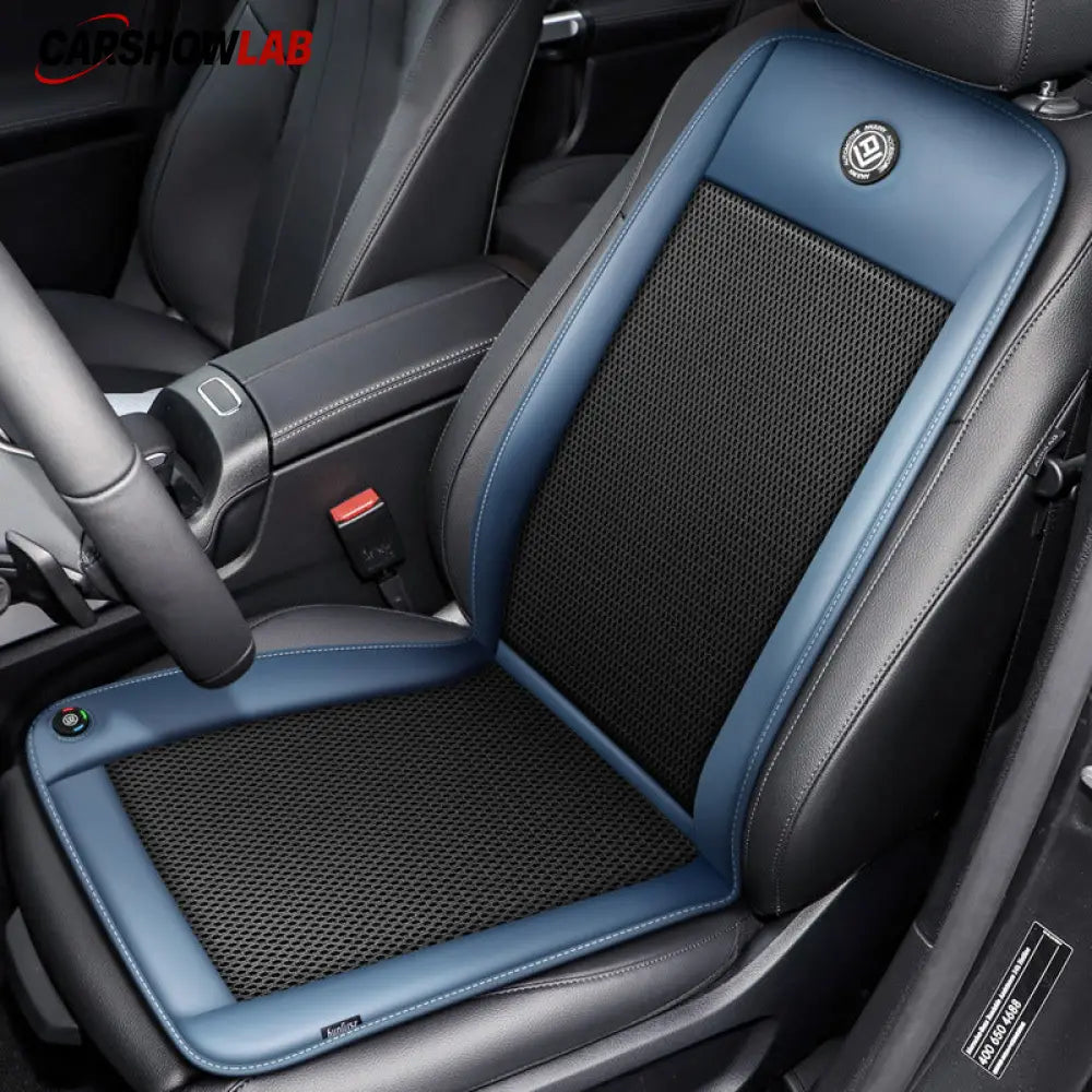 Ventilated Car Seat Cover - Instant Cooling 12V Breathable Pad for Tesla 3/Y - Tesla Interior Accessories > Seat >